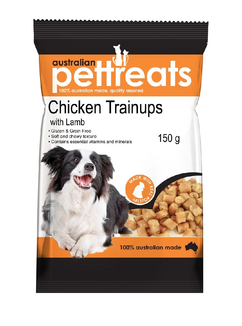 APT CHICKEN LAMB TRAINUPS 150G